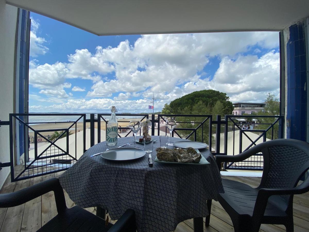 T2 Vue Exceptionnelle Sur Le Bassin D'Arcachon Apartment Andernos-les-Bains Exterior foto